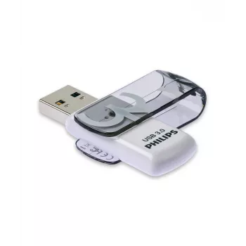 Philips Vivid USB-Flash-Laufwerk 64 GB USB Typ-A 3.2 Gen 1 (3.1 Gen 1) Grau, Weiß