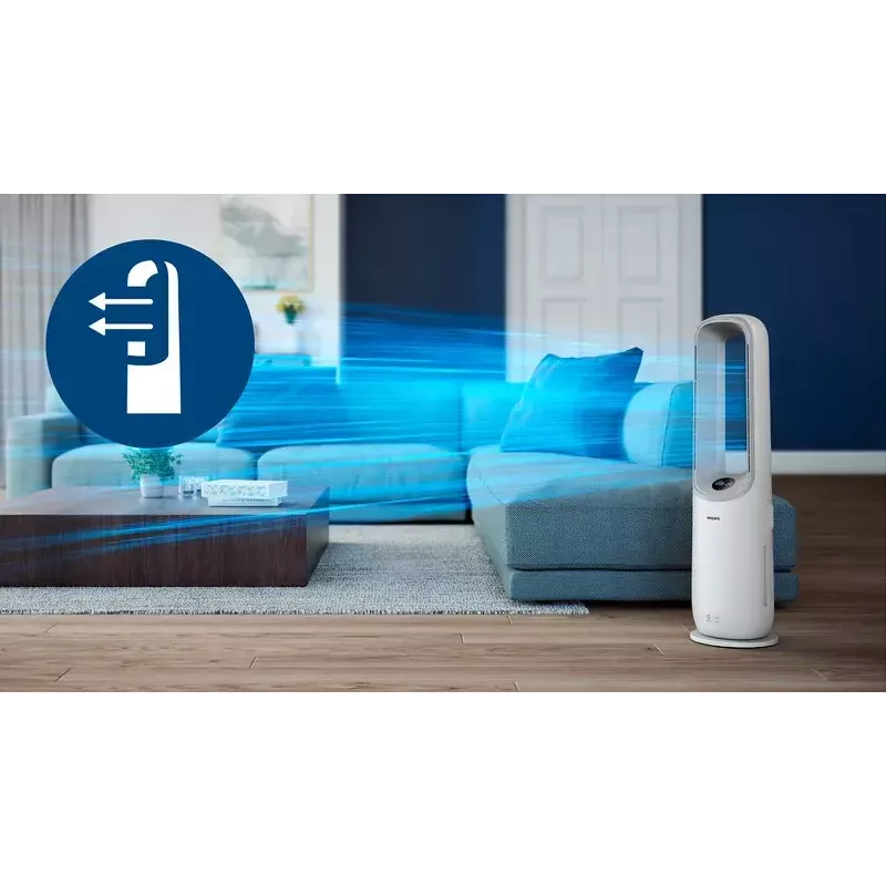 Philips Air Performer 7000 Serie AMF765/10 2-in-1 Luftreiniger und Ventilator