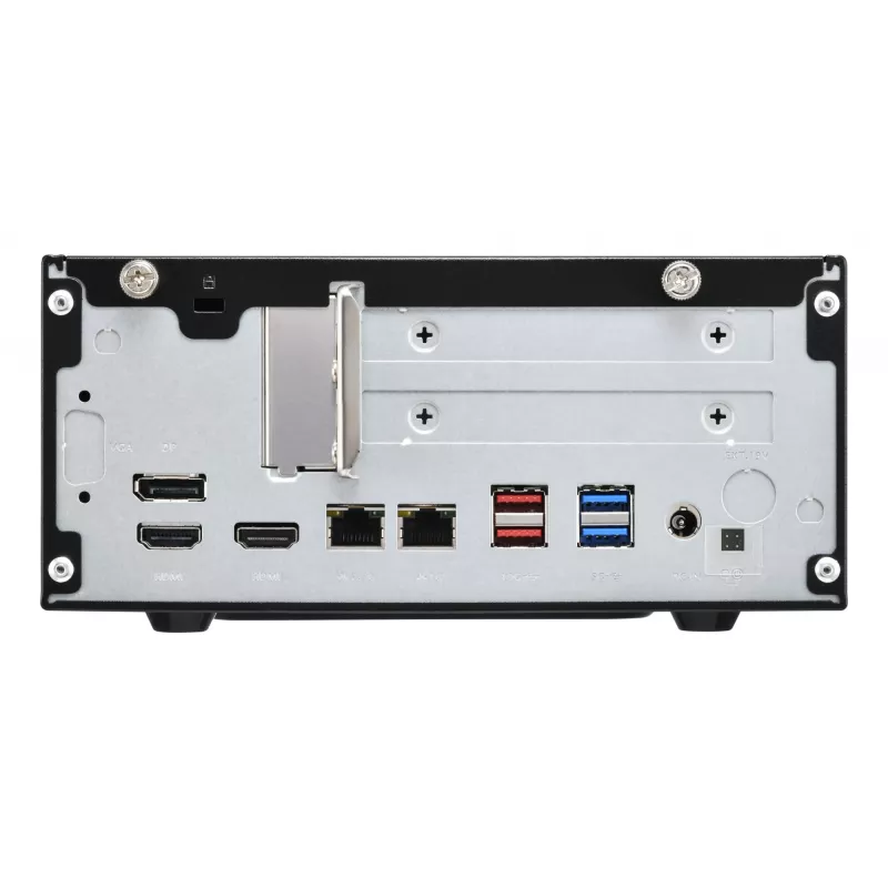Shuttle XPC schlank Barebone XB860G2 - S1851, Intel H860, 1xDP, 2xHDMI, 2 PCIe-Steckplätze (1x 16X & 1x X1), 2x Intel LAN (1G + 2,5G), 8x USB, 3x M.2, 24/7 Dauerbetrieb