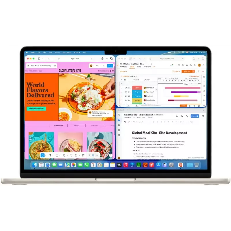 Laptop Apple MacBook Air M5 15,3 Zoll (38,9 cm) 16 GB RAM 512 GB SSD Blau
