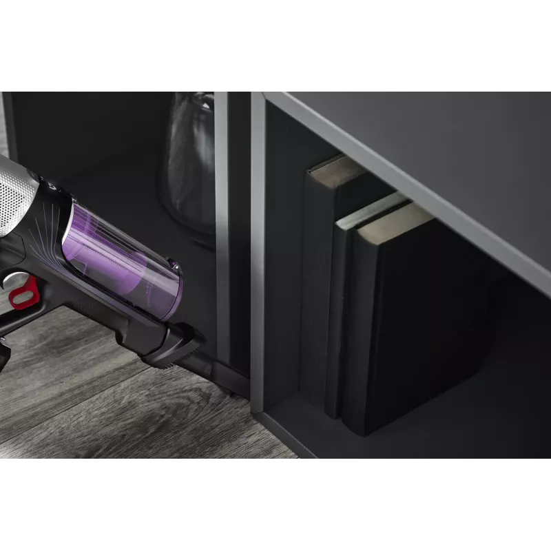 Rowenta RH2037 2-in-1-Stabstaubsauger Batteriebetrieben Trocken Beutellos 0,4 l 250 W Schwarz, Lila