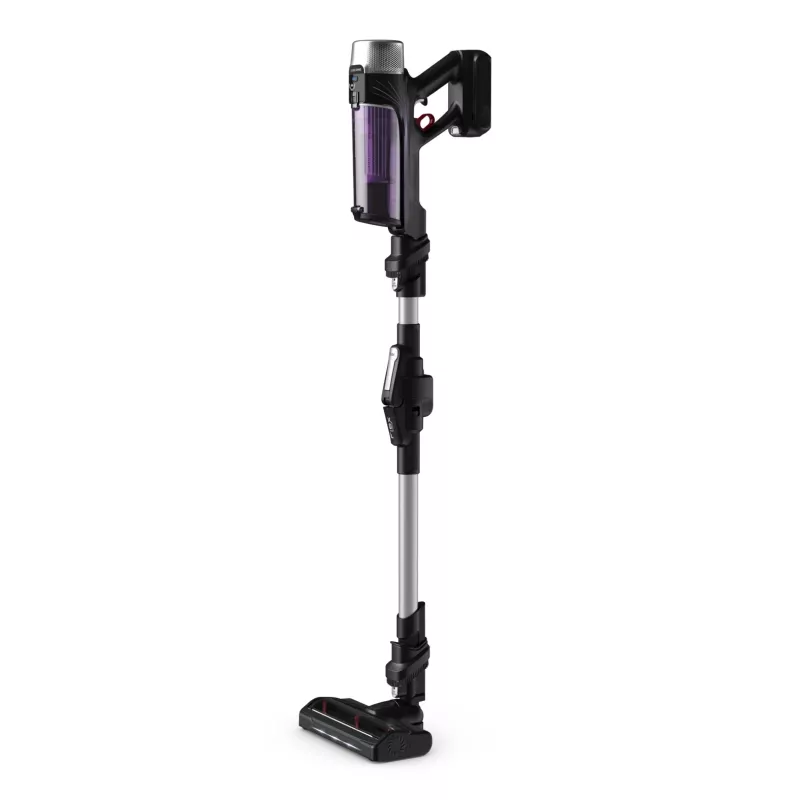 Rowenta RH2037 2-in-1-Stabstaubsauger Batteriebetrieben Trocken Beutellos 0,4 l 250 W Schwarz, Lila