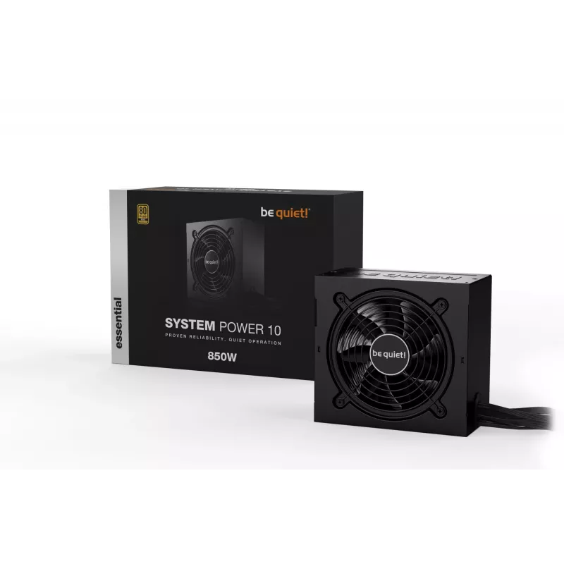 be quiet! System Power 10 Netzteil 850 W 20+4 pin ATX ATX Schwarz
