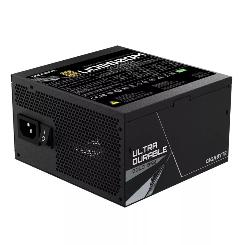 GIGABYTE UD850GM Netzteil 850 W 20+4 Pin ATX ATX Schwarz