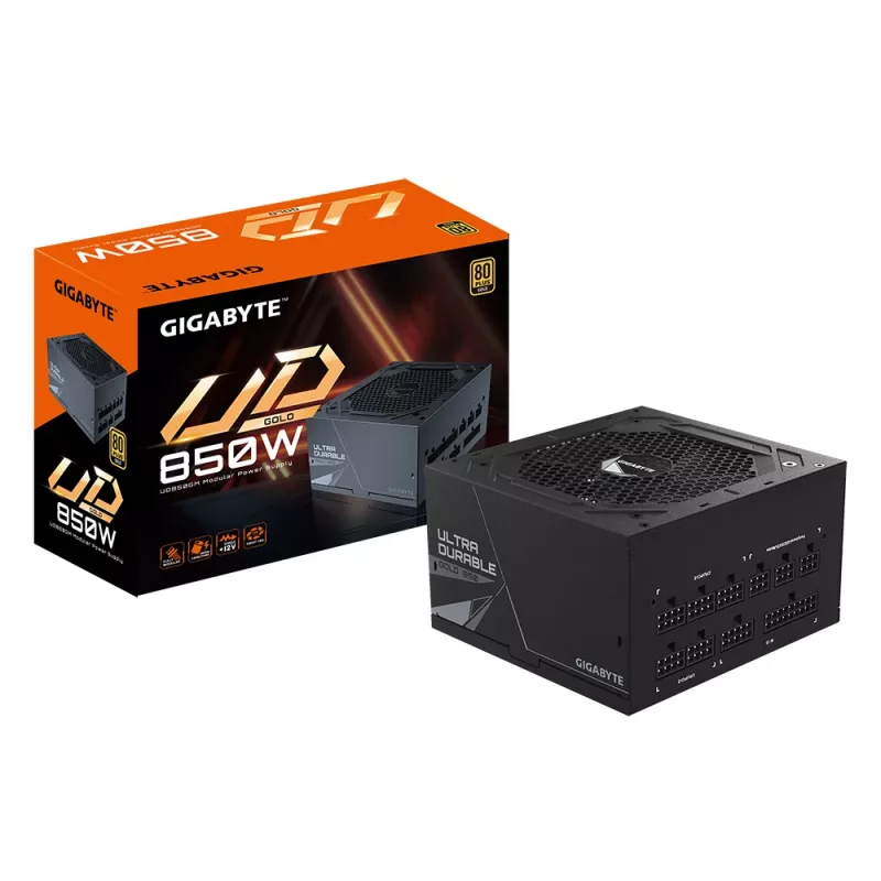 GIGABYTE UD850GM Netzteil 850 W 20+4 Pin ATX ATX Schwarz