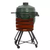 TARGUS Kamado Pro 22 Zoll Grill Größe M (TunaBone) – keramischer Kamado, 22-Zoll-Grillfläche, grün