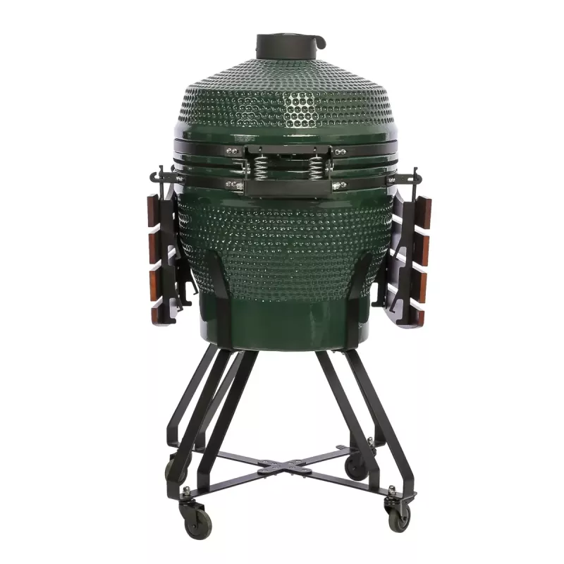 TARGUS Kamado Pro 22 Zoll Grill Größe M (TunaBone) – keramischer Kamado, 22-Zoll-Grillfläche, grün