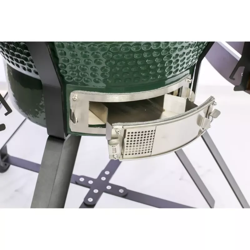 TARGUS Kamado Pro 22 Zoll Grill Größe M (TunaBone) – keramischer Kamado, 22-Zoll-Grillfläche, grün