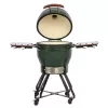TARGUS Kamado Pro 22 Zoll Grill Größe M (TunaBone) – keramischer Kamado, 22-Zoll-Grillfläche, grün
