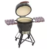 Kamado Pro 22 Zoll Grill TARGUS Größe M Dunkelgrau