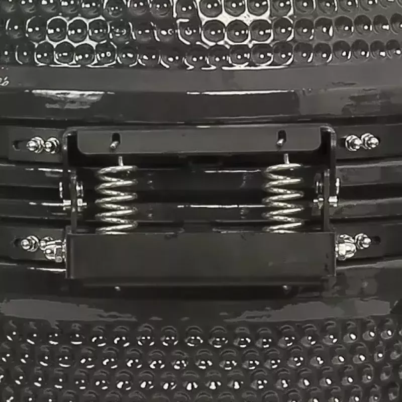 Kamado Pro 22 Zoll Grill TARGUS Größe M Dunkelgrau