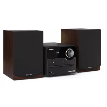 Sharp XL-B512(BR) Heim-Audiosystem Mikro-Audioanlage 45 W Braun