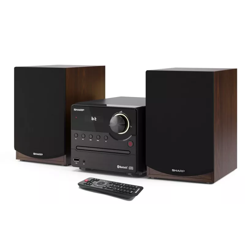 Sharp XL-B512(BR) Heim-Audiosystem Mikro-Audioanlage 45 W Braun