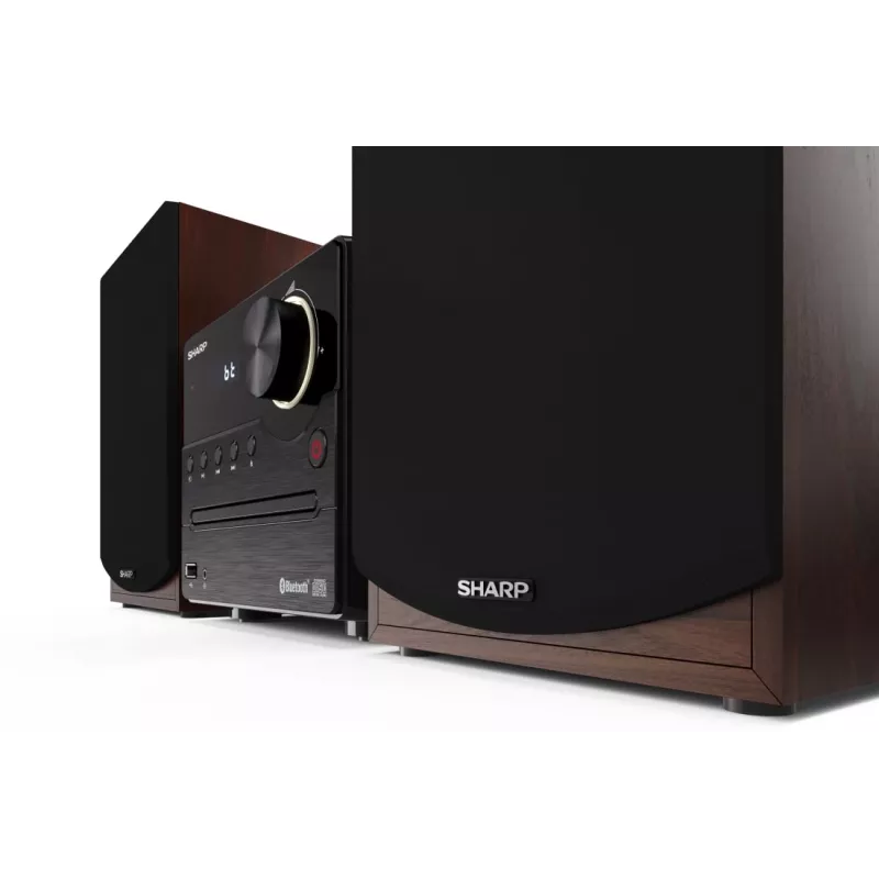 Sharp XL-B512(BR) Heim-Audiosystem Mikro-Audioanlage 45 W Braun