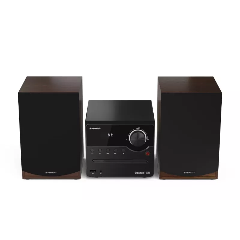 Sharp XL-B512(BR) Heim-Audiosystem Mikro-Audioanlage 45 W Braun