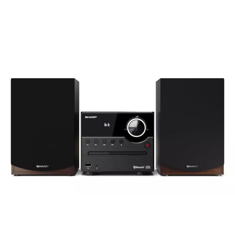 Sharp XL-B512(BR) Heim-Audiosystem Mikro-Audioanlage 45 W Braun