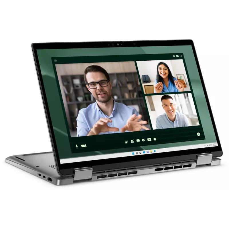 DELL Latitude 7350 2-in-1 Intel Core Ultra 5 135U Hybrid (2-in-1) 33,8 cm (13,3 Zoll) Touchscreen Quad HD+ 16 GB LPDDR5x-SDRAM 512 GB SSD Wi-Fi 7 (802.11be) Windows 11 Pro Deutsch Grau