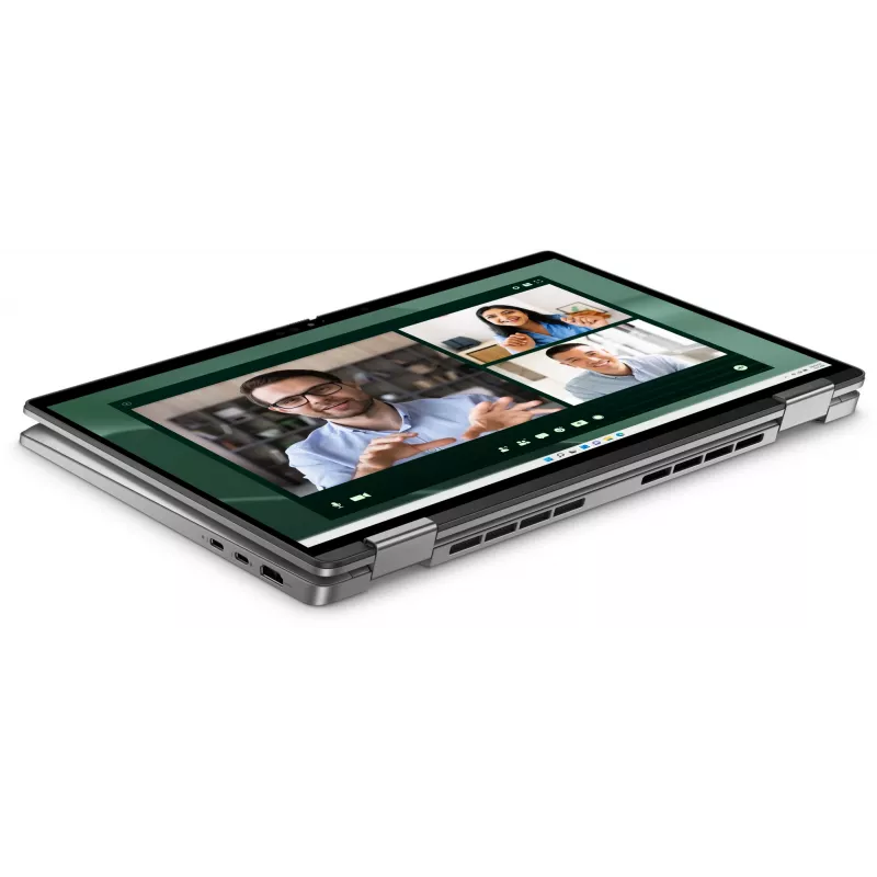 DELL Latitude 7350 2-in-1 Intel Core Ultra 5 135U Hybrid (2-in-1) 33,8 cm (13,3 Zoll) Touchscreen Quad HD+ 16 GB LPDDR5x-SDRAM 512 GB SSD Wi-Fi 7 (802.11be) Windows 11 Pro Deutsch Grau
