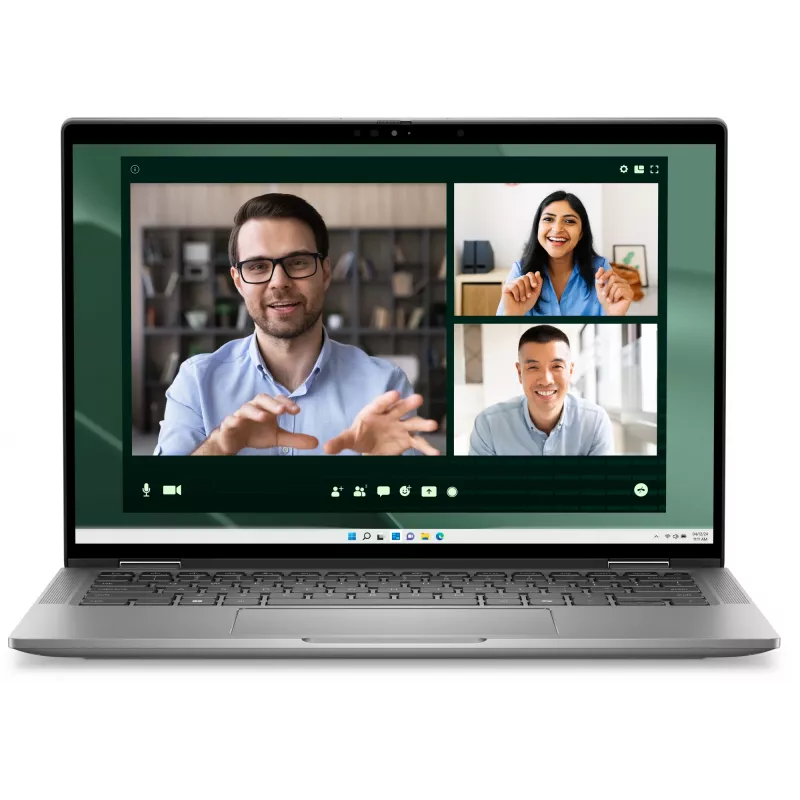 DELL Latitude 7350 2-in-1 Intel Core Ultra 5 135U Hybrid (2-in-1) 33,8 cm (13,3 Zoll) Touchscreen Quad HD+ 16 GB LPDDR5x-SDRAM 512 GB SSD Wi-Fi 7 (802.11be) Windows 11 Pro Deutsch Grau