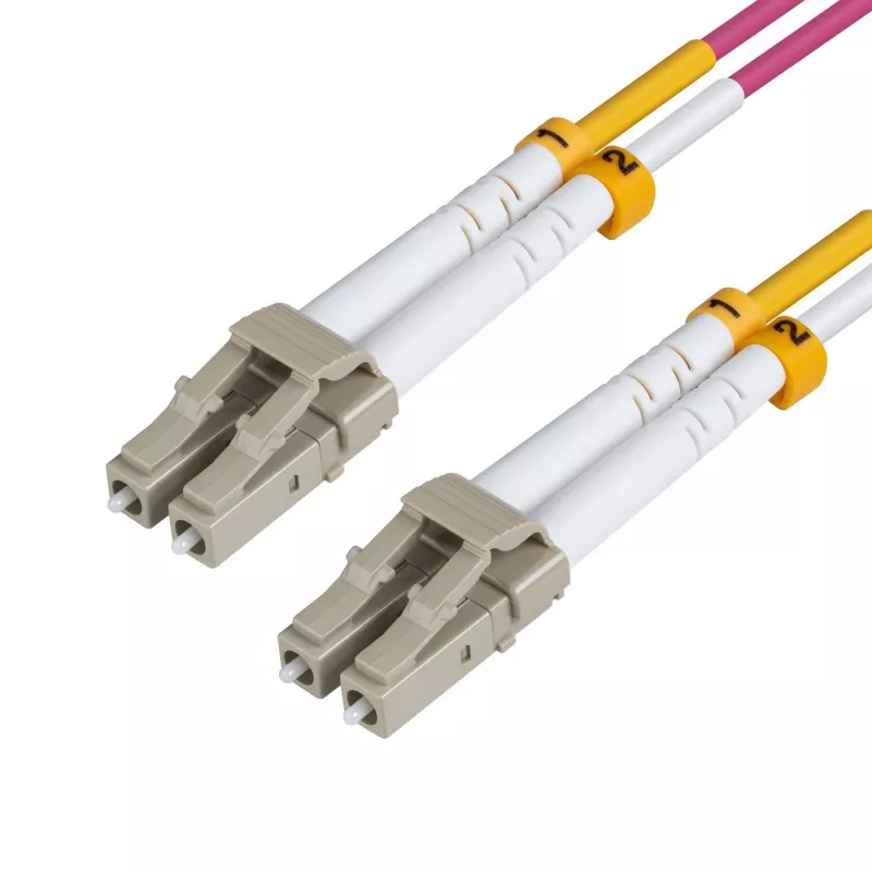 Microconnect FIB440402.5P InfiniBand/Glasfaserkabel 2,5 m Pink