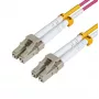 Microconnect FIB440402.5P InfiniBand/Glasfaserkabel 2,5 m Pink