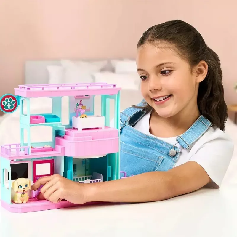 Interaktives Haustier-Spielset Cobi Set Little Live Pets Families Clinic MO-26673, Spielset mit Klinikzubehör
