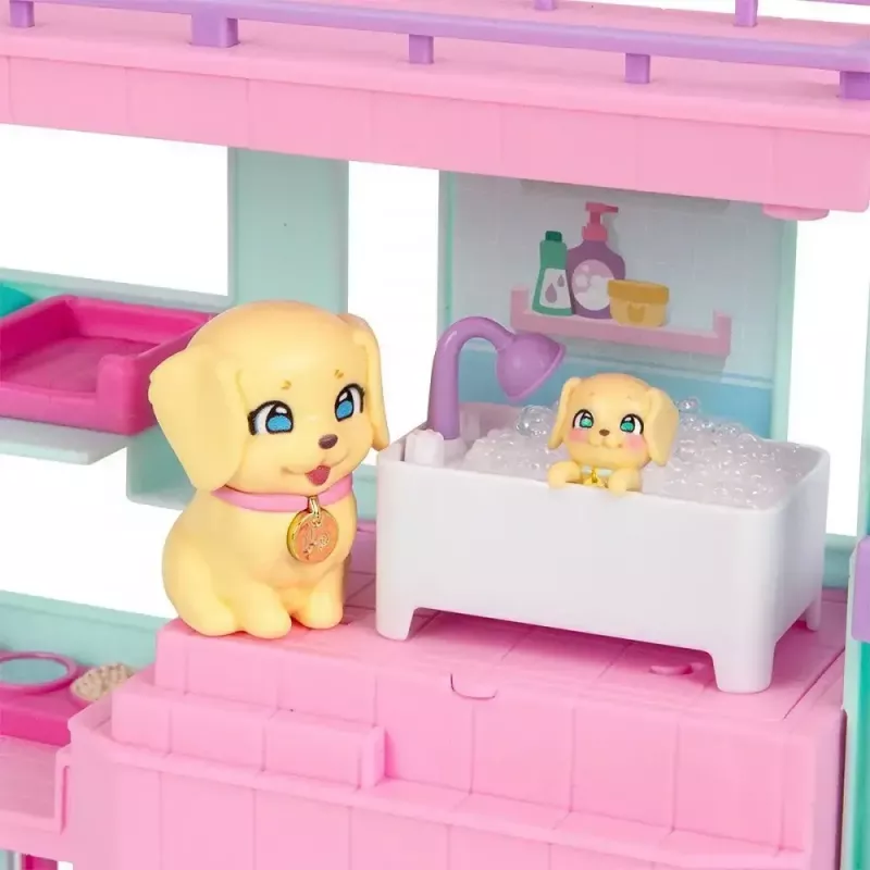 Interaktives Haustier-Spielset Cobi Set Little Live Pets Families Clinic MO-26673, Spielset mit Klinikzubehör