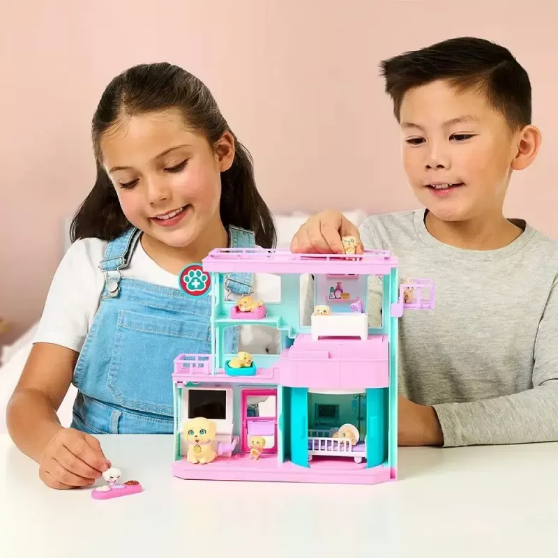 Interaktives Haustier-Spielset Cobi Set Little Live Pets Families Clinic MO-26673, Spielset mit Klinikzubehör