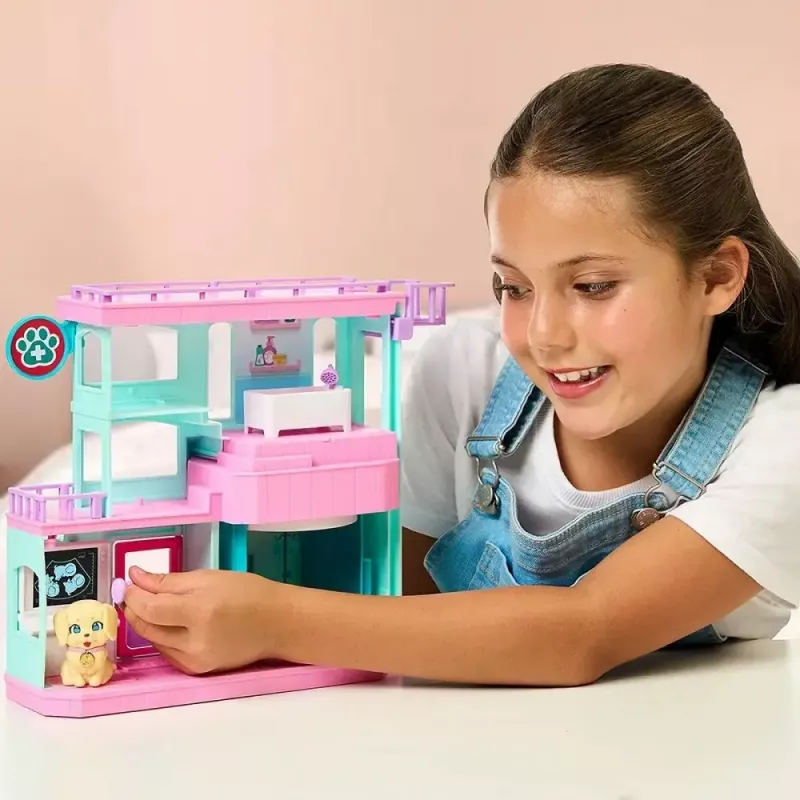 Interaktives Haustier-Spielset Cobi Set Little Live Pets Families Clinic MO-26673, Spielset mit Klinikzubehör