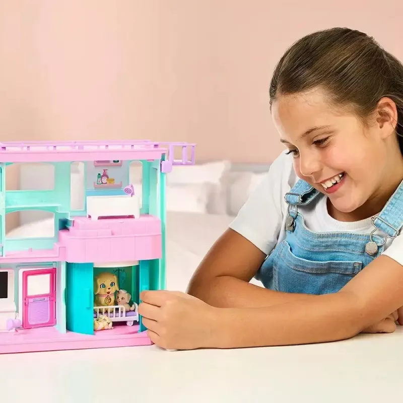Interaktives Haustier-Spielset Cobi Set Little Live Pets Families Clinic MO-26673, Spielset mit Klinikzubehör