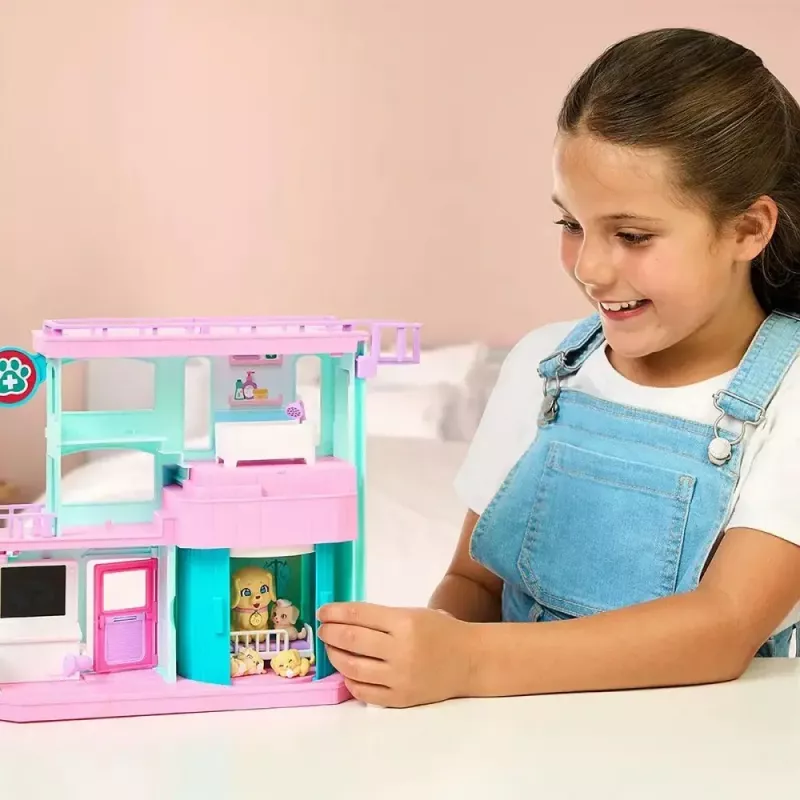 Interaktives Haustier-Spielset Cobi Set Little Live Pets Families Clinic MO-26673, Spielset mit Klinikzubehör