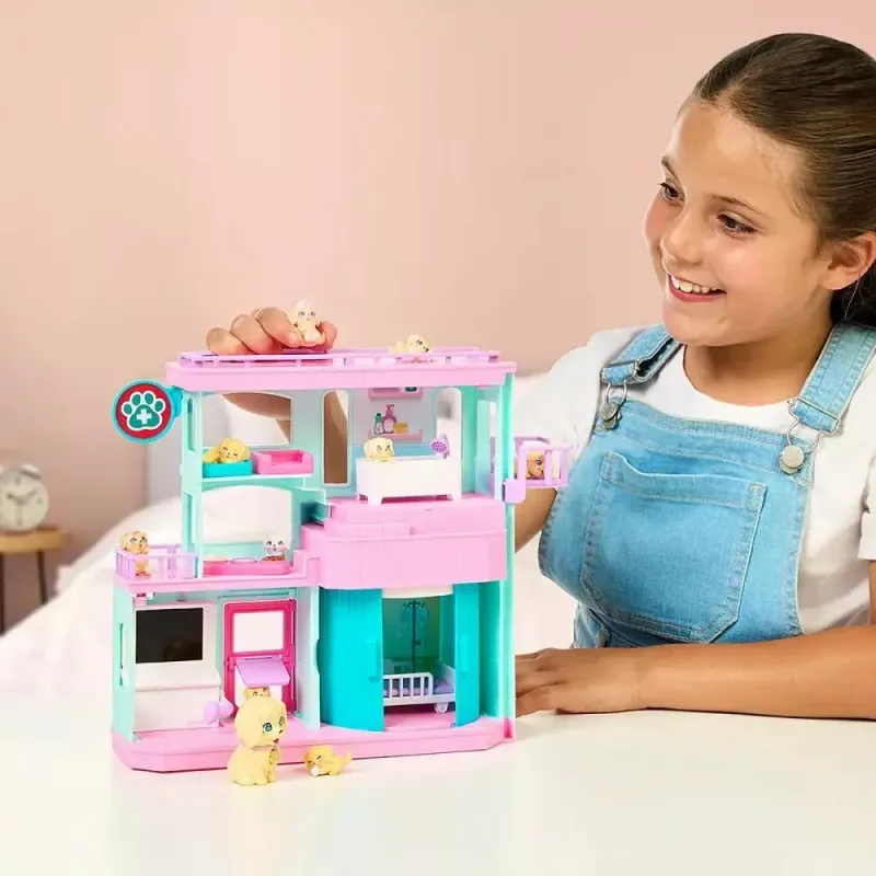 Interaktives Haustier-Spielset Cobi Set Little Live Pets Families Clinic MO-26673, Spielset mit Klinikzubehör