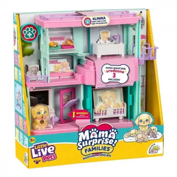Interaktives Haustier-Spielset Cobi Set Little Live Pets Families Clinic MO-26673, Spielset mit Klinikzubehör