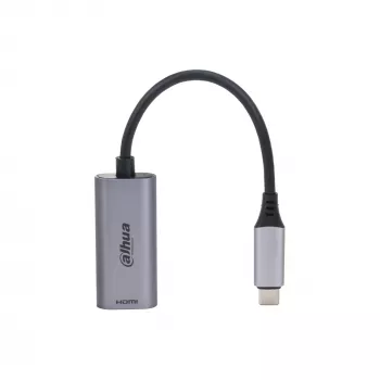 Dahua Technology USB 3.1 Typ-C-auf-HDMI-Adapter, USB Typ-C, HDMI Typ A (Standard), Stecker, Stecker, Gerade, Gerade