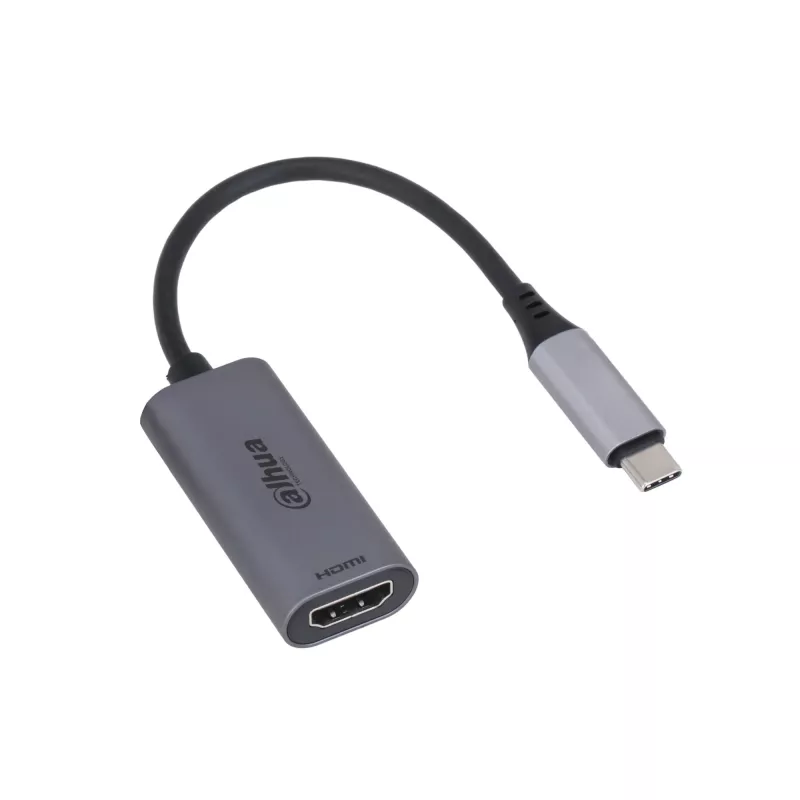 Dahua Technology USB 3.1 Typ-C-auf-HDMI-Adapter, USB Typ-C, HDMI Typ A (Standard), Stecker, Stecker, Gerade, Gerade