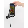 Aktive Halterung Brodit 712306 Mobiltelefon Smartphone Schwarz