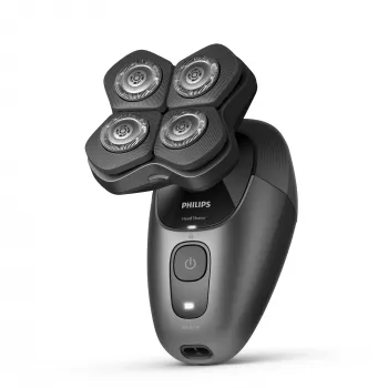 Kopfrasierer Philips 7000-Serie HS7980/15 — Akku, 90 Min. Laufzeit, Schwarz, Nass & Trocken