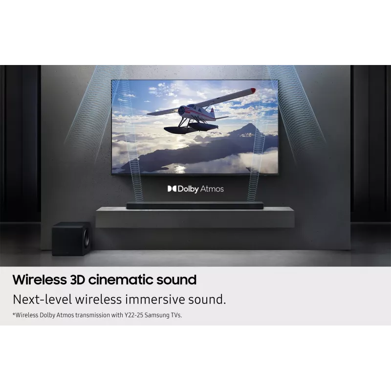 Samsung Q-Series QS750F 5.1.2ch Soundbar mit Subwoofer & Rücklautsprechern (2025)