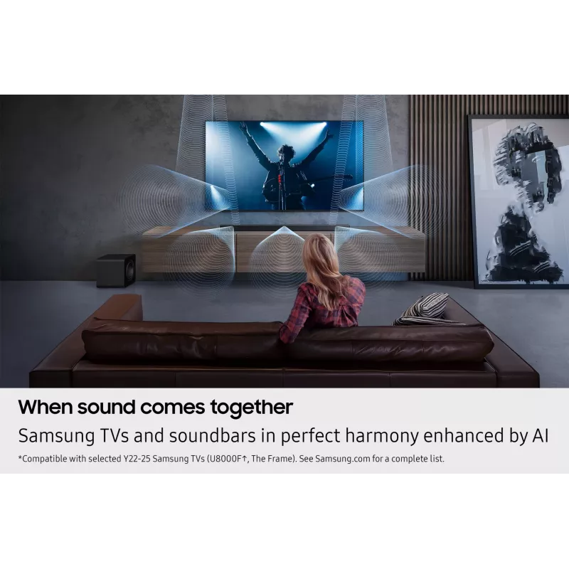 Samsung Q-Series QS750F 5.1.2ch Soundbar mit Subwoofer & Rücklautsprechern (2025)