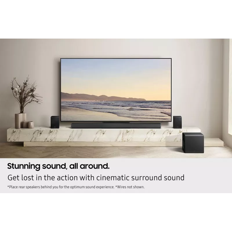Samsung Q-Series QS750F 5.1.2ch Soundbar mit Subwoofer & Rücklautsprechern (2025)