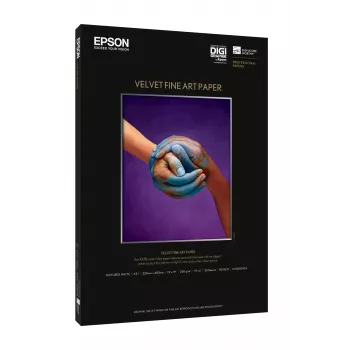 Epson Velvet Fine Art Paper, A3+, 260 g/m², 20 Blatt