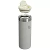 Vakuumflasche STANLEY 0,47 L Thermosflasche, doppelwandiger Edelstahl, auslaufsicher, grau