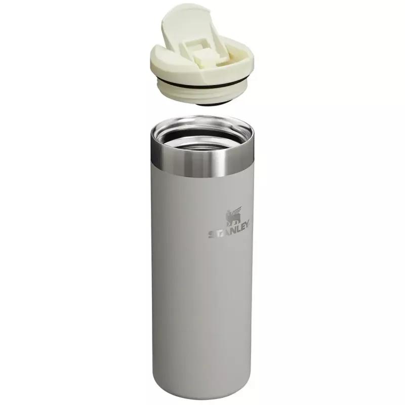 Vakuumflasche STANLEY 0,47 L Thermosflasche, doppelwandiger Edelstahl, auslaufsicher, grau
