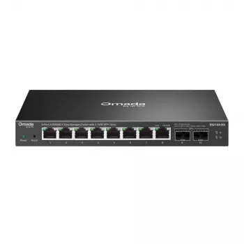 Verwalteter 2,5G Ethernet Switch TP‑Link ES210X‑M2 — 8x 2,5G (100/1000/2500), 80 Gbit/s, Desktop-/Wandmontage