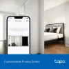 TP-LINK Tapo C250 | Pan/Tilt AI Home Security Wi-Fi-Kamera | PTZ | 8 MP | 4mm/F1.6 | H.265 | microSD-Karte bis zu 512 GB