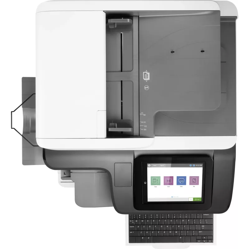 HP Color LaserJet Enterprise Flow MFP M776zs, Laser, Farbdruck, 1200 x 1200 DPI, A3, Direktdruck, Schwarz, Weiß