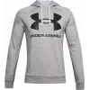Hoodie Under Armour Rival Fleece Big Logo Grau — Herren, Modell 1357093 011