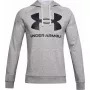 Hoodie Under Armour Rival Fleece Big Logo Grau — Herren, Modell 1357093 011
