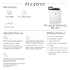 Drucker HP LaserJet Enterprise M612dn Laser Weiß
