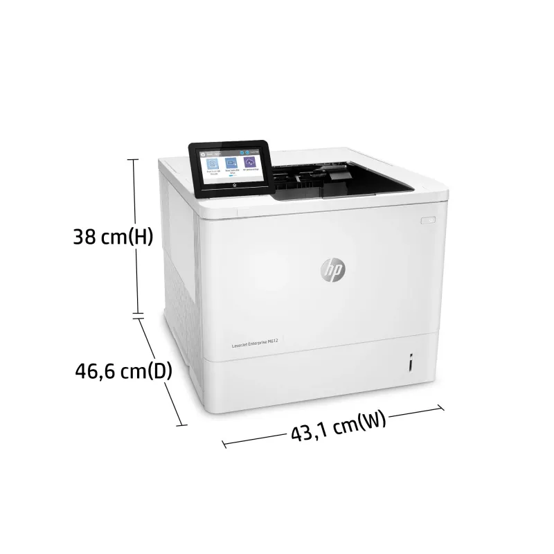 Drucker HP LaserJet Enterprise M612dn Laser Weiß